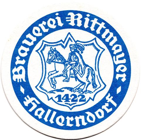 hallerndorf fo-by rittmayer rund 6a (215-mitte wappen 1422-hellblau)